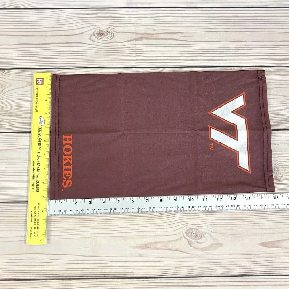 Virginia Tech Hokies Neck Gaiter VT Big Logo Maroon Multifunctional Scarf Mask